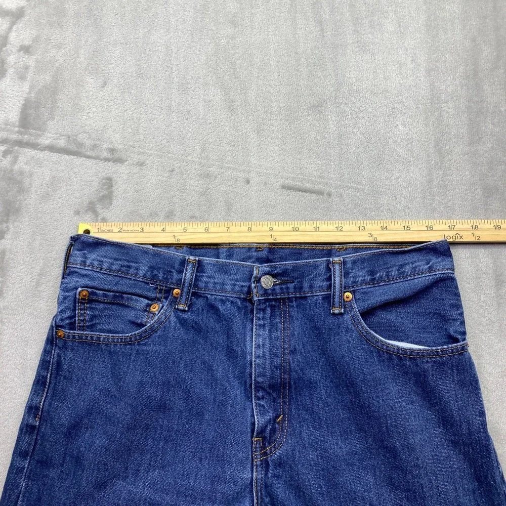 Levi Strauss 517 Bootcut Jeans Medium Wash Sz 34 Fits 33